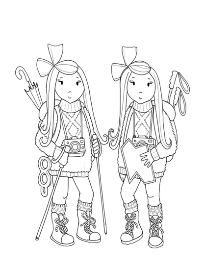 Pippa and Poppy's European Adventure Activity Book_4-7 Year Olds (Digital Download PDF)