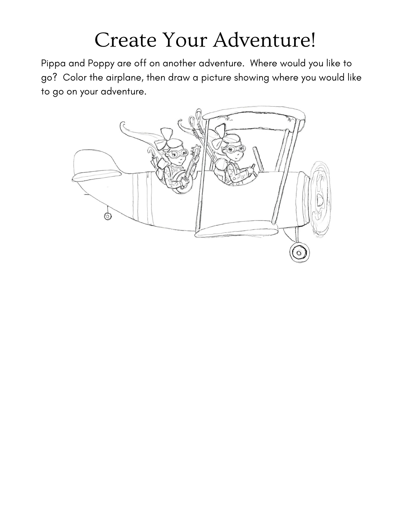 Pippa and Poppy's European Adventure Activity Book_8-11 Year Olds (Digital Download PDF)