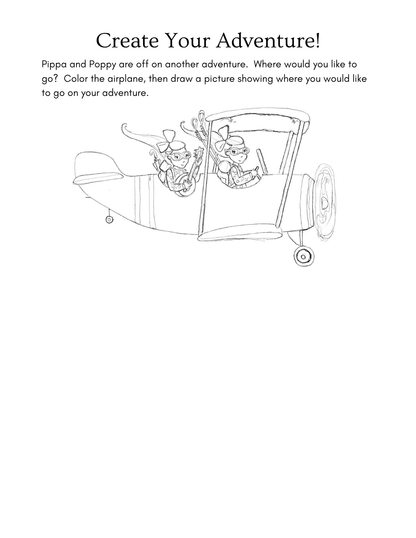 Pippa and Poppy's European Adventure Activity Book_8-11 Year Olds (Digital Download PDF)